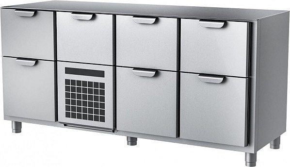 Стол холодильный HappyChef TC B 2-CBR-2-2 без столешницы