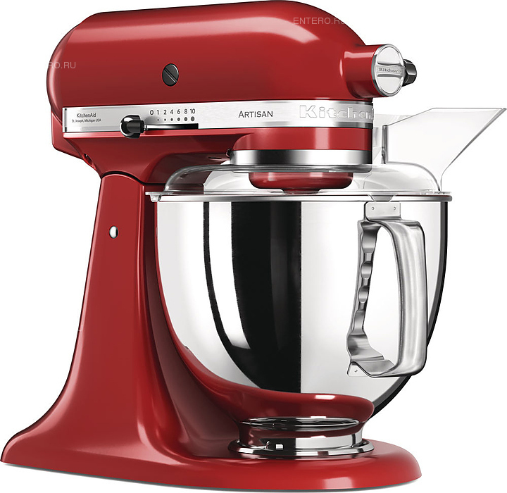 Миксер планетарный KitchenAid Artisan 5KSM175PSEER 4,8 л красный