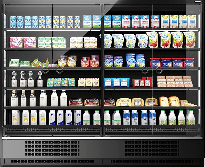 Горка холодильная Dazzl Vega SG 080 H210 125 Plug-in гастрономическая