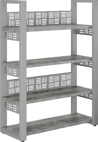 Стеллаж открытый КОБОР SO4-120/36 aluminum/chicago