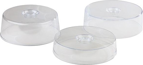 Крышка для торта APS 18614 d=30 см h=11 см (пластик) прозрачная