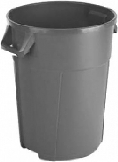 Контейнер для мусора Vileda Professional ТИТАН, 120 л, серый