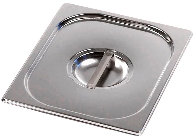 Крышка для гастроемкости Rock Kitchen 812-L GN 1/2 (325x265х10 мм) нерж. сталь