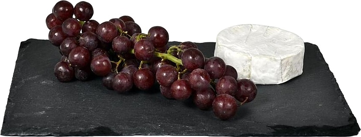 Блюдо сервировочное Sunnex MSL7 30х20 см h=0,5 см (сланец) прямоугольное черное