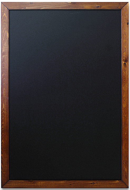 Доска меловая Luxstahl 70х50см рама Палисандр
