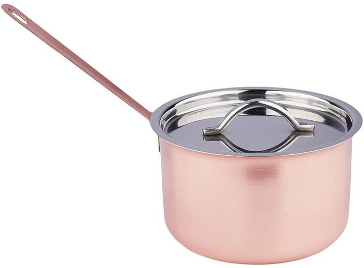 Соусник кокотница P.L. Proff Cuisine Copper MCH 5500/CP d 7,6 см h 4 см с крышкой