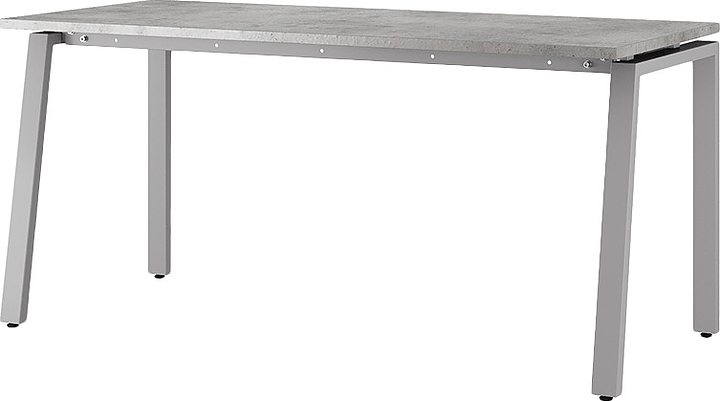 Стол компьютерный КОБОР КAB-160/70 aluminum/chicago