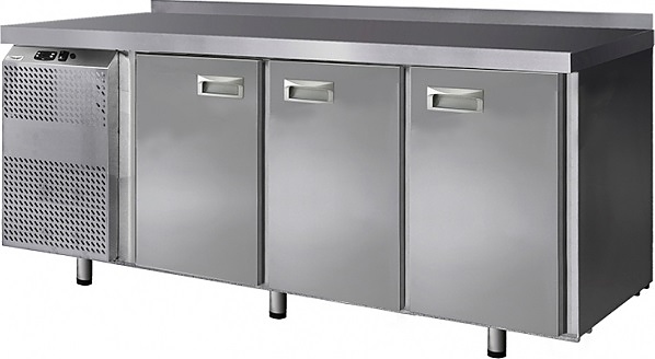 Стол холодильный Finist СХС-700-3 (агрегат слева) с бортом