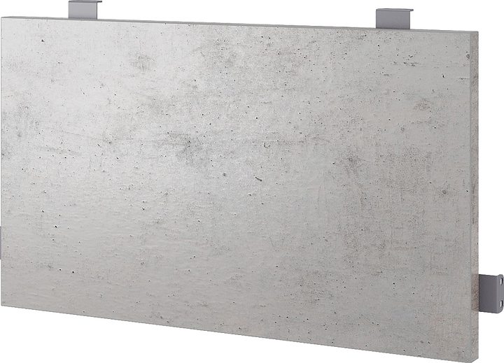 Нижний боковой подвесной экран КОБОР EN2-140 graphite/chicago (ЛДСП)