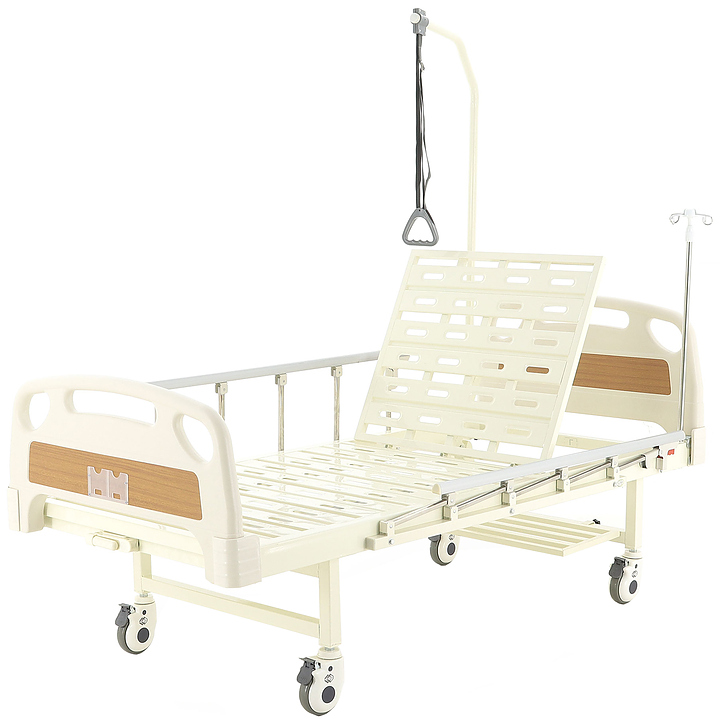 Кровать медицинская механическая Med-Mos Е-17В (ABS) с РУ