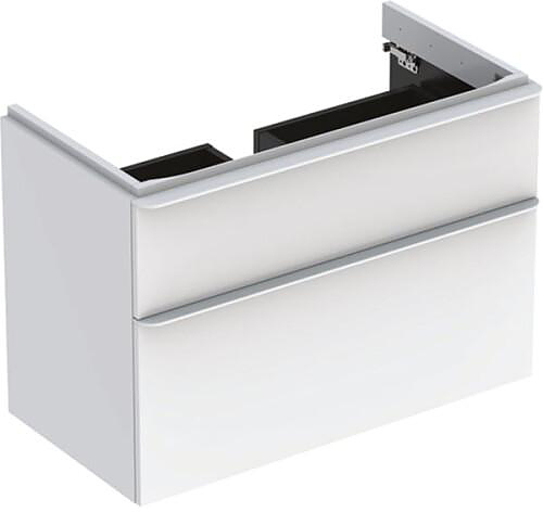 Тумба под раковину Geberit Smyle Square 500.354.00.1, белый глянец
