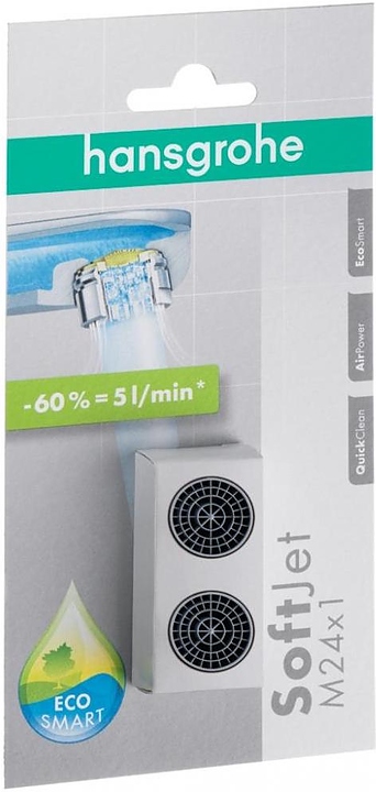 Аэратор на смеситель для раковины Hansgrohe HG Softjet M24х1 13182000