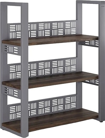 Стеллаж открытый КОБОР SО3-60/36 graphite/charlston