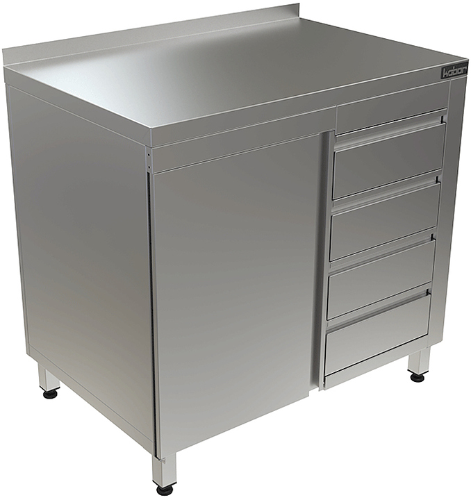 Стол производственный КОБОР СТБ/1-100/70/Р