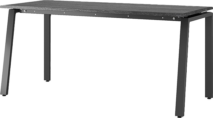 Стол офисный КОБОР AB-100/60 black/glazed