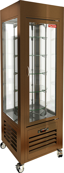 Витрина кондитерская HICOLD VRC 350 R Bronze