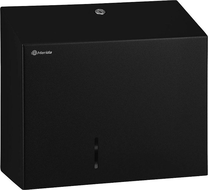 Диспенсер туалетной бумаги Merida STELLA R DUO BLACK BSC202.R (нерж. сталь) черный