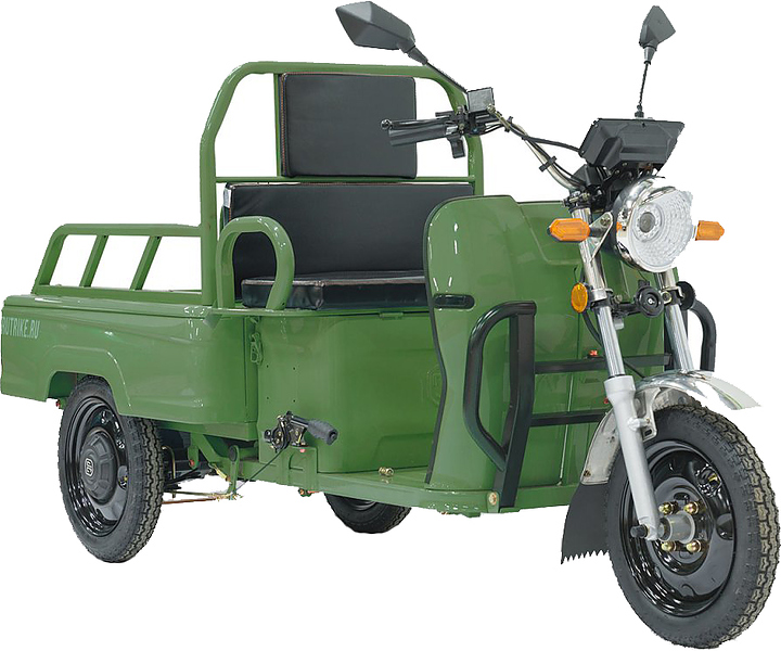 Электроцикл грузовой Rutrike Амулет 1100 темно-зеленый