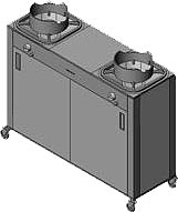 Плита газовая Вулкан KSB02 8797 WOK