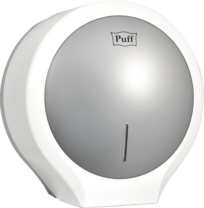 Диспенсер туалетной бумаги Puff 7135S с замком (АБС-пластик) хром