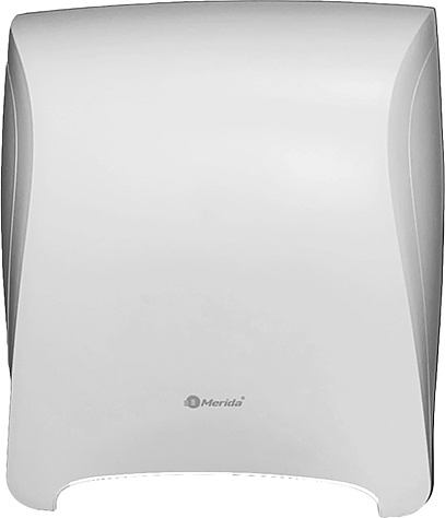 Диспенсер бумажных полотенец в рулонах автоматик Merida ONE CEB301 (АБС пластик) белый