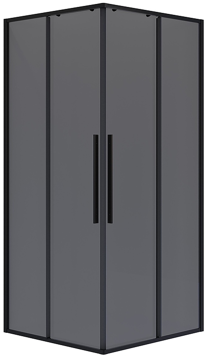 Уголок душевой Niagara Nova NG 2824-34BLACK 100х100х195 см