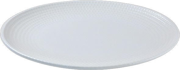 Блюдо сервировочное Bonna White Pure Dot S-PRDMOV31OV 31х24 см (фарфор) овальное белое