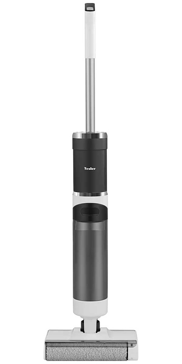 Пылесос вертикальный беспроводной моющий TESLER Pure Storm WD-7500 200 Вт белый/черный