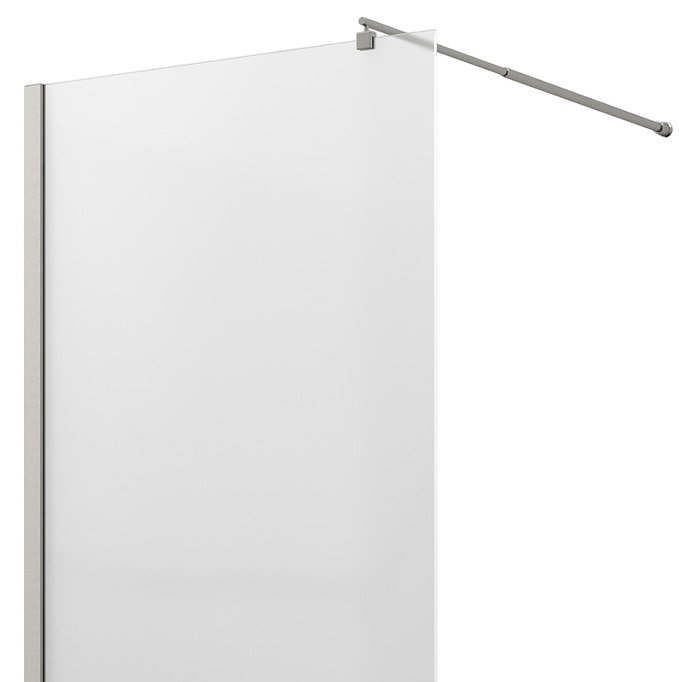 Душевое ограждение Wasserkraft Rur 30W39BN-MG 2000х900 мм никель