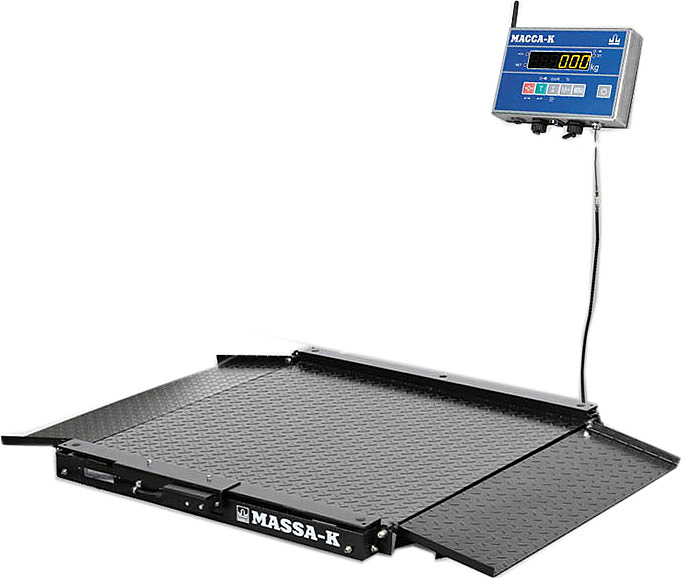 Весы низкопрофильные МАССА-К 4D-LA-10/10-1000-AB(RUEW)