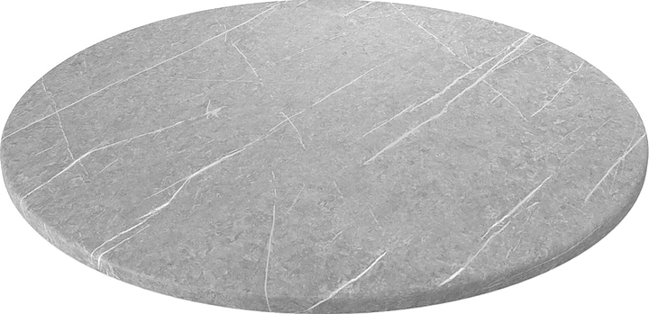 Столешница Sheffilton SHT-TT 90 (МДФ) круглая серый мрамор