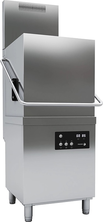 Машина посудомоечная купольная Fagor Professional WHC-502 T RC B с рекуператором, сливной помпой и LED дисплеями