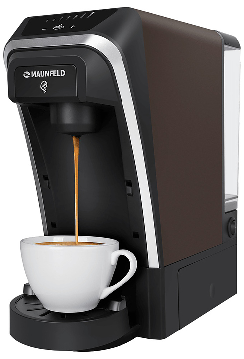 Кофеварка капсульного типа Maunfeld 2в1 MCCM-CM823BR 0/8 л 1400 Вт коричневый, черный