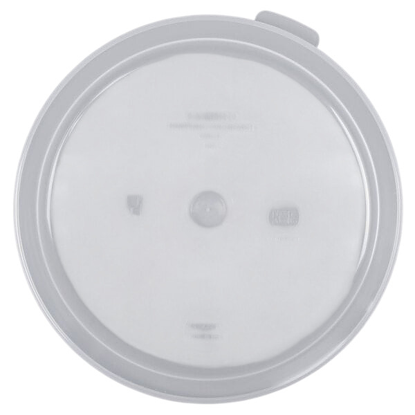 Крышка для контейнера Cambro RFSC6PP-190 230x230x20 мм полипропилен, полупрозрачный