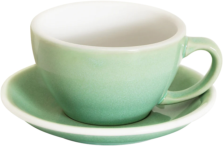 Пара кофейная Loveramics Egg C088-B059B 300 мл, базилик