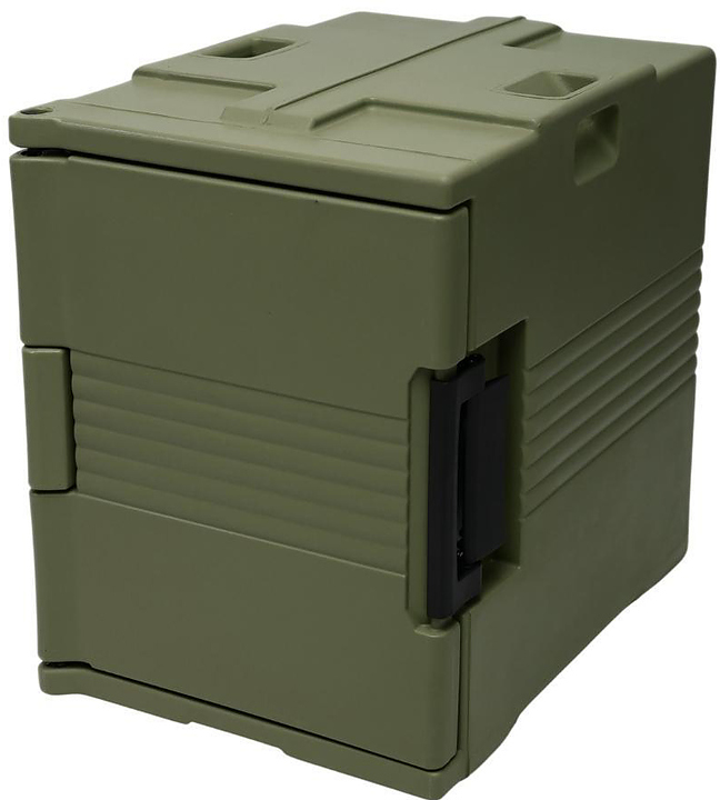 Термоконтейнер с фронтальной загрузкой Tribeca 465x610х630 мм (полиэтилен) хаки