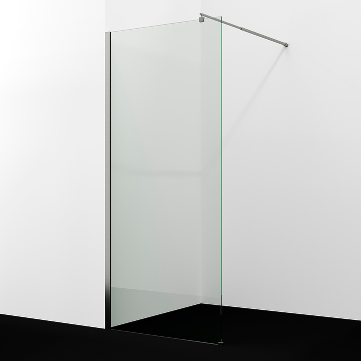 Душевое ограждение Wasserkraft Rur 30W40BN 2000х1200 мм никель