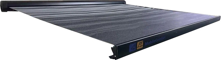 Маркиза автомобильная MobileComfort EAGLE ME500BD 5 м электрическая безопорная, черный корпус с темно-серым тентом