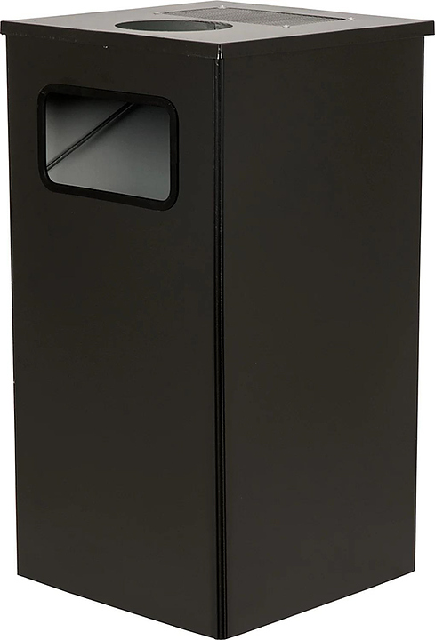 Урна для мусора ТАРА.РУ Квадро-11 черная