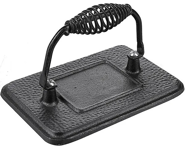 Пресс для гриля ProHotel Ember Cast 12301 170х110 мм чугун, черный