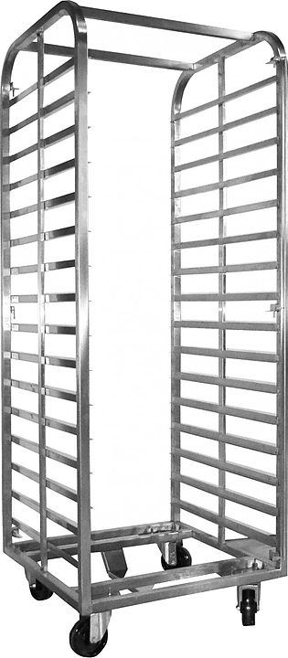 Тележка-шпилька вкатная Abat ТШГ-14-8-6 для расстоечного шкафа ШРТ‑18М и ротационных печей РПШ-18