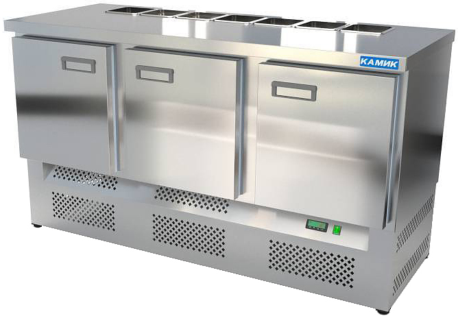 Стол холодильный для салатов КАМИК СОН-301583КН