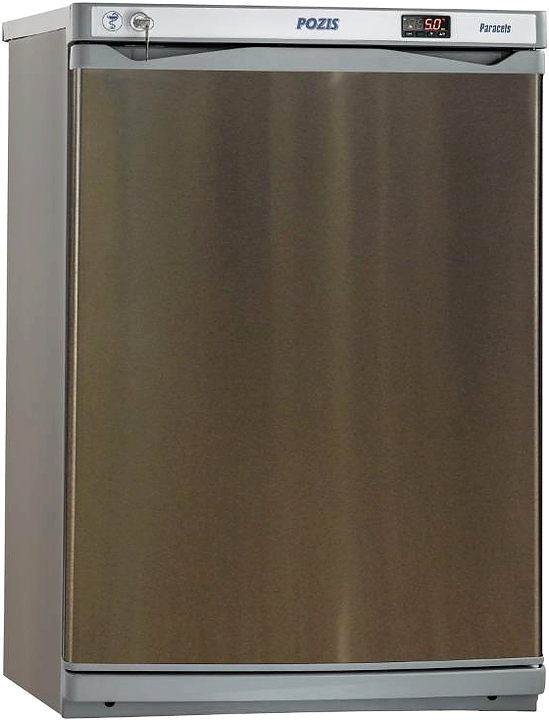 Холодильник фармацевтический POZIS ХФ-140 серебро, нерж.