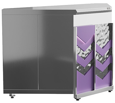 Модуль угловой внутренний Luxstahl УВ-90 Premium Vector (Вектор)