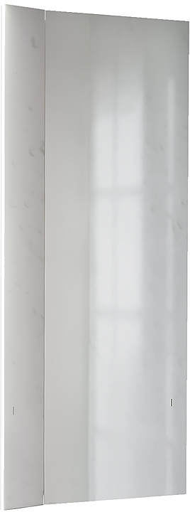 Зеркало со створкой и подсветкой Jorno Incline 53 Inc.02.53/P/А/JR