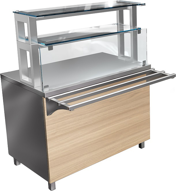 Витрина нейтральная Astropit АЛРПГН-112-2