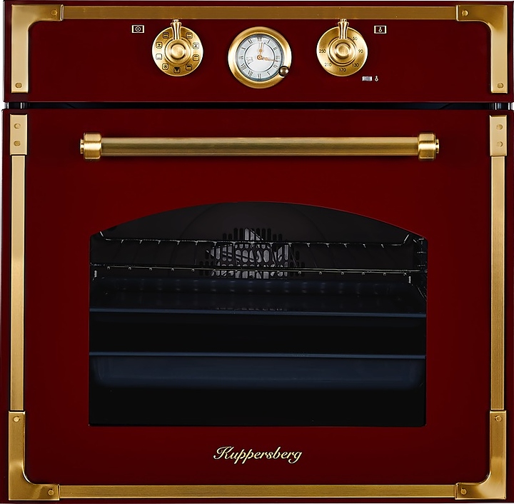 Духовой шкаф Kuppersberg RC 699 BOR Bronze, бордо с фурнитурой под бронзу