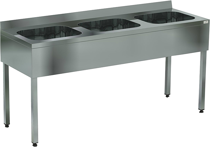 Ванна моечная КОБОР ВМЦФ/3-210/70