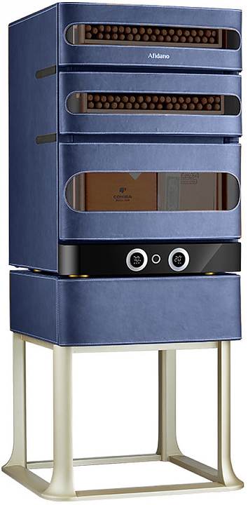 Шкаф для сигар Afidano L3 королевский синий