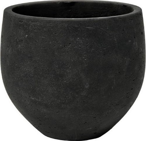 Кашпо Pottery Pots Mini ORB (39х35 см) черное